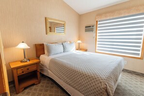 2 slaapkamers, een kluis op de kamer, een strijkplank/strijkijzer