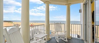 ⭐️Belmont Towers 607 Boardwalk Ocean Front Pool Gym Sauna⭐️