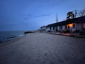 Accommodatie ligt op het strand