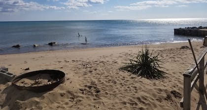 #6 Two bedroom Dog friendly beachfront cabin.
