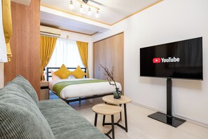 Deluxe Apartment | 1 bedroom, iron/ironing board, free WiFi, bed sheets - Mel Theater Karahori 102 (Osaka)
