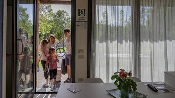 Family Apartment | Down comforters, in-room safe, blackout drapes, free WiFi