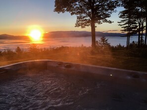 Utendørs boblebad