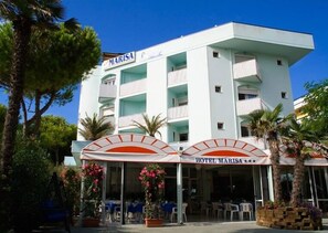 Façade de l’hébergement 