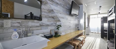 Apartament, no fumadors (2F) | 1 dormitori, escriptori i wifi gratuïta