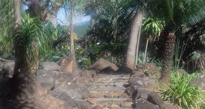 Peace full and pRica tell located with a lovely Garden fully furnished Apartment