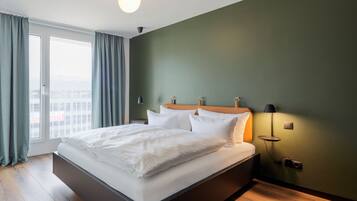 Design Suite (BlackF L) | 1 bedroom, Egyptian cotton sheets, premium bedding