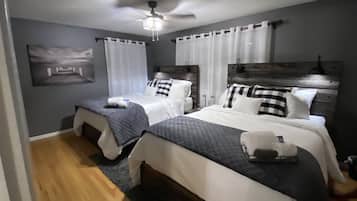 4 chambres, bureau, fer et planche à repasser, Wi-Fi gratuit