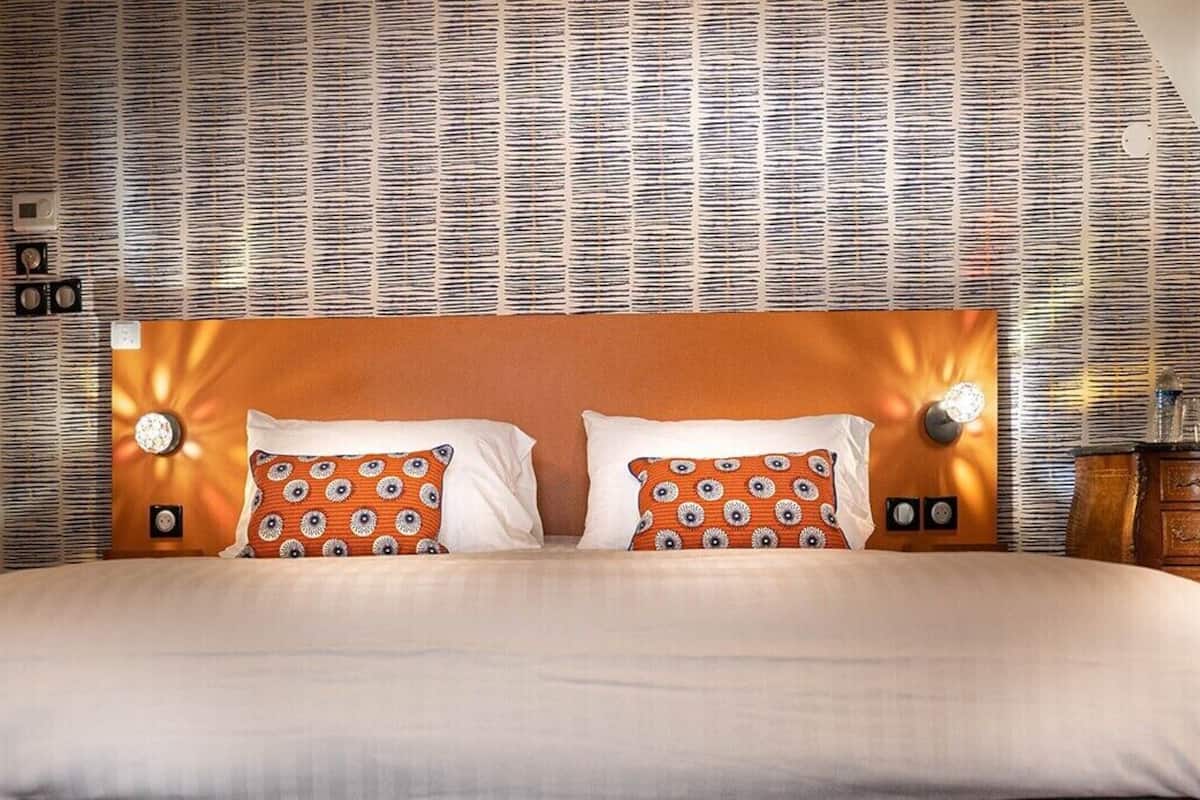 Individually decorated, individually furnished, desk, blackout curtains