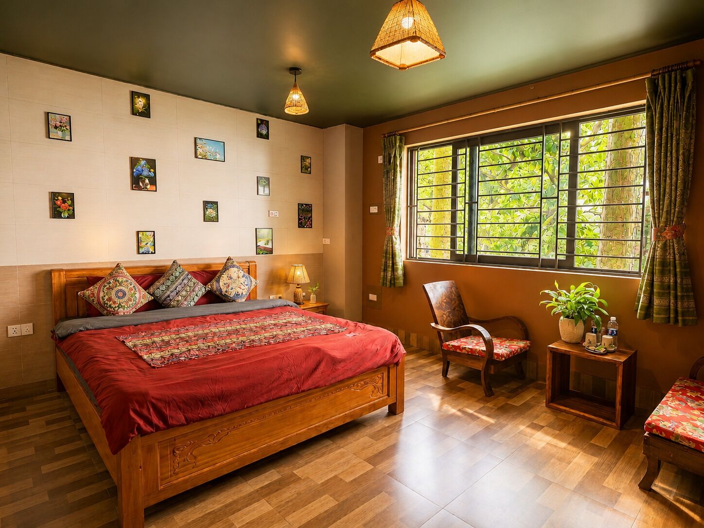 Standard Room, 1 King Bed, Garden View | Soundproofing, free WiFi, bed sheets