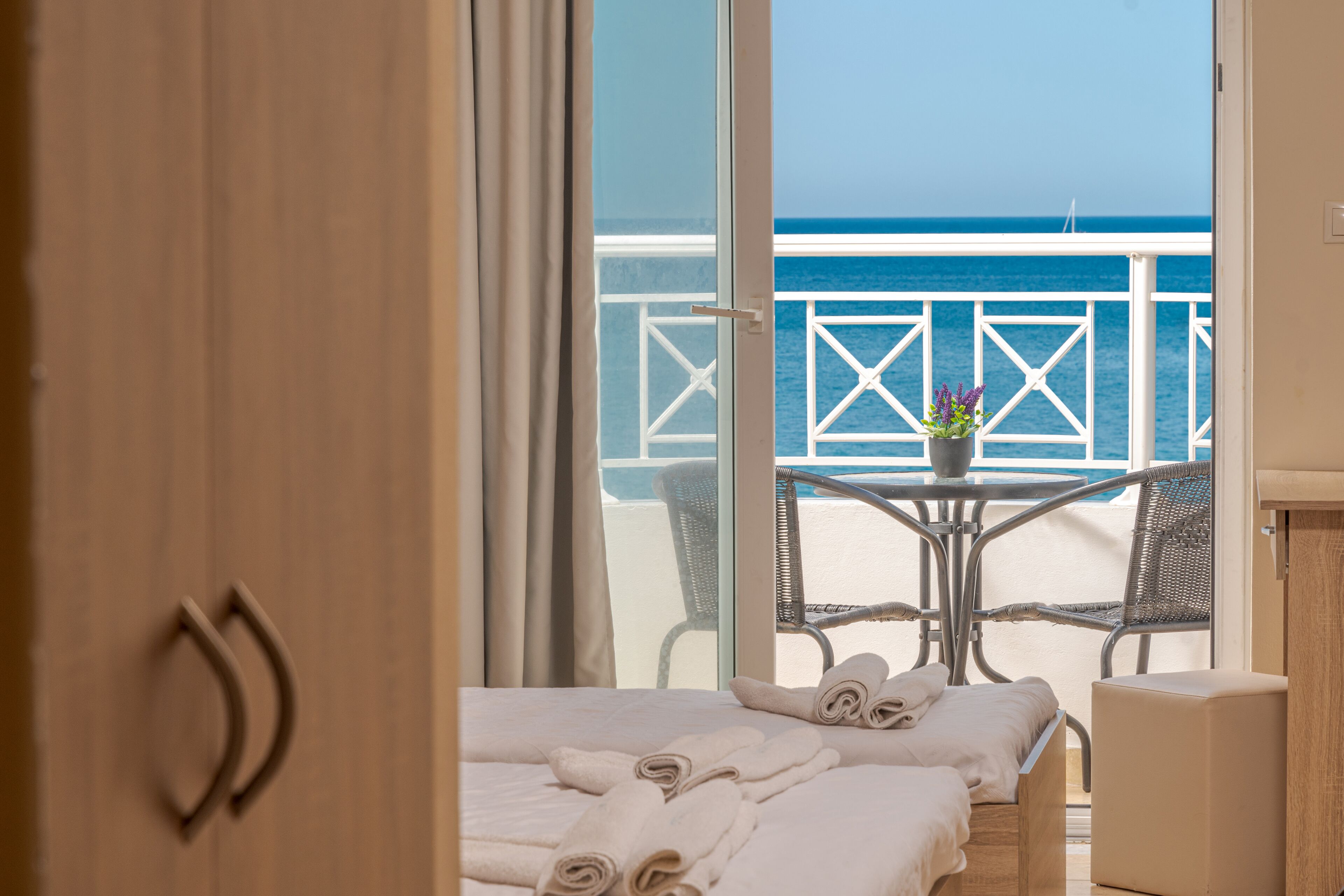 superior twin room, sea view | view from room