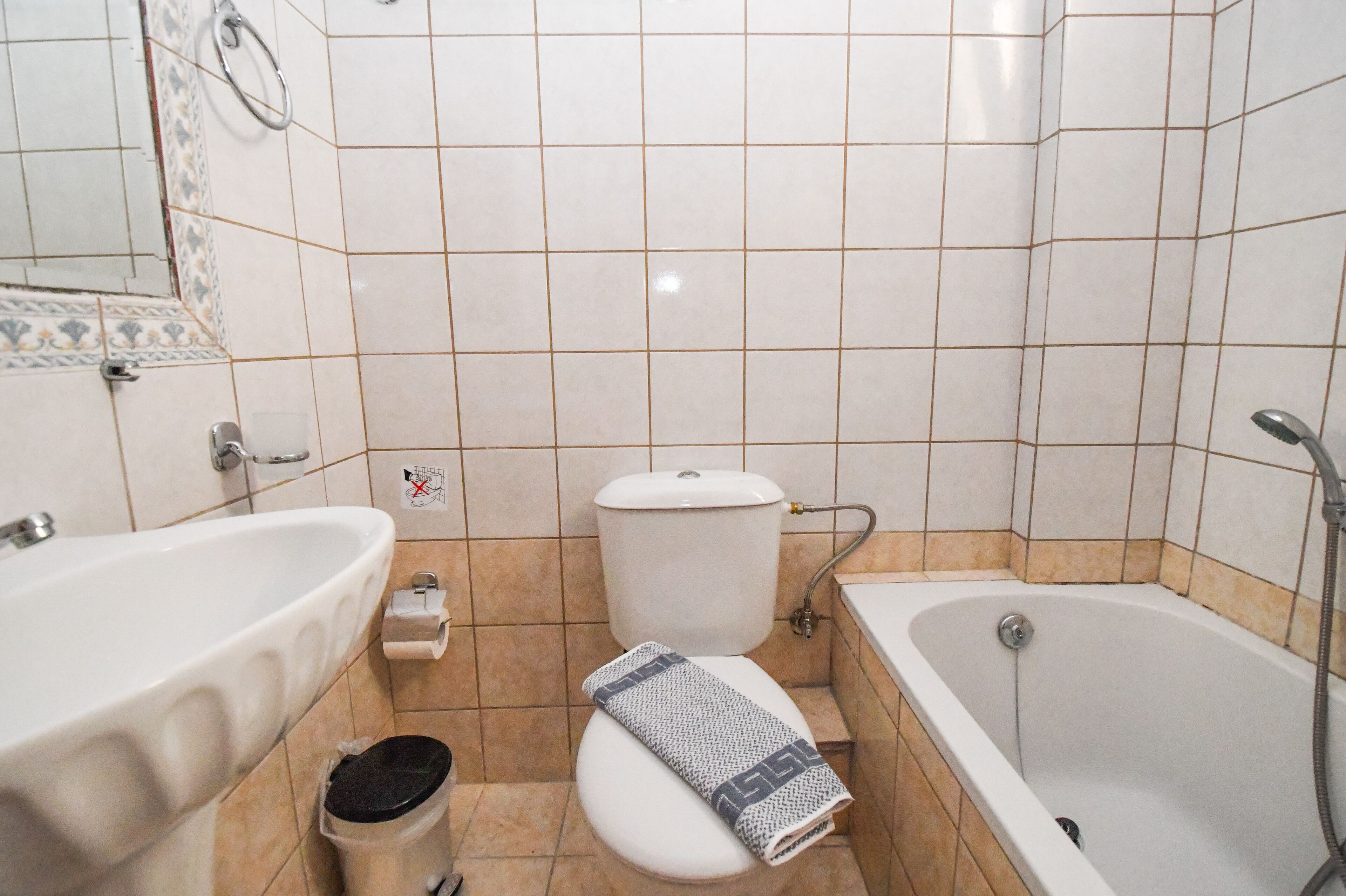 free toiletries, hair dryer, towels, soap