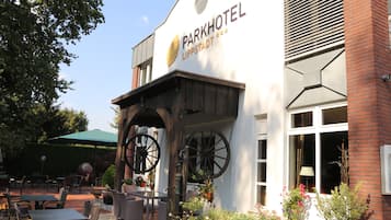 Fassade der Unterkunft