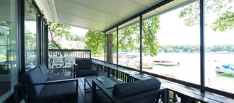 Beautiful Lakefront Gull Lake Home w/ Private Beach and Dock