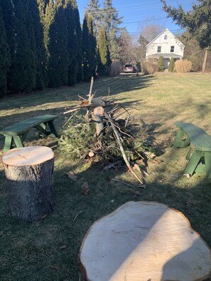 Overnattingsstedets uteområder