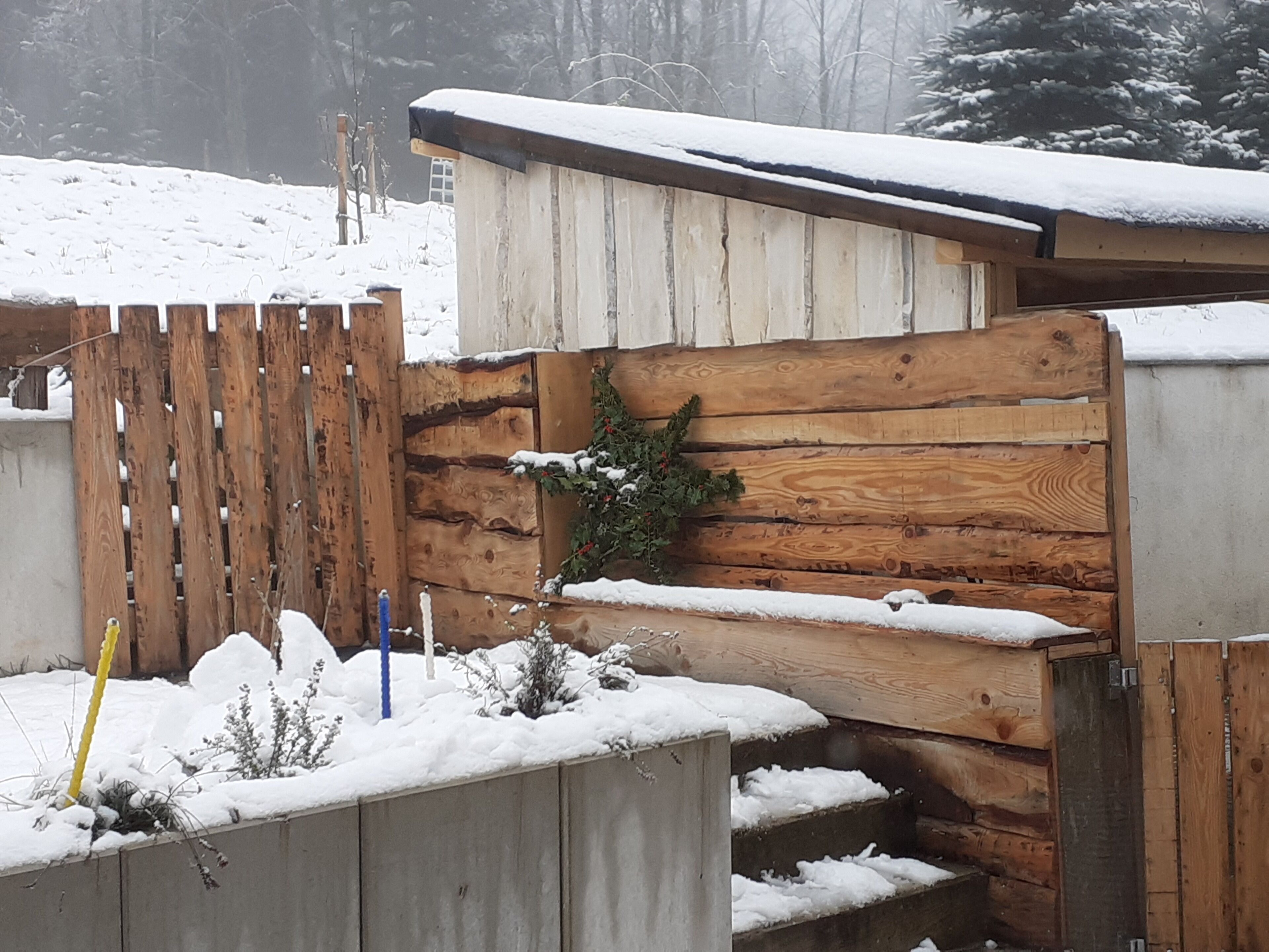 Enceinte de l’hébergement