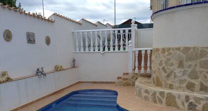 Fully licensed 3 bedroom 2 bathroom detached villa with private pool .