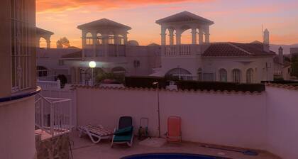 Fully licensed 3 bedroom 2 bathroom detached villa with private pool .