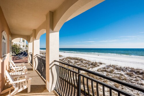 Private Pool, Private Beach Access.