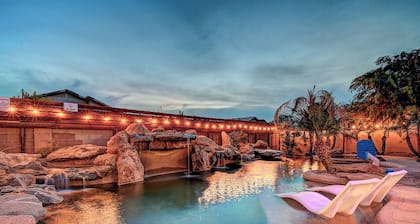 Scottsdalestays-9BDRM Multi-Million Estate-300K Pool-Various Sports Courts.