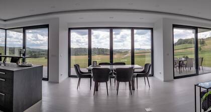 Ferienhaus Vogt, Wohnung Erdgeschoss barrierefrei mit großer Terrasse