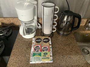 Coffee and/or coffee maker