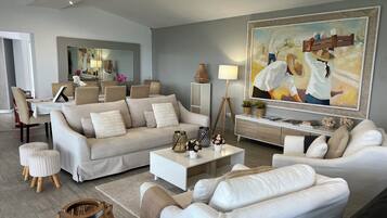 TV connectée, cheminée