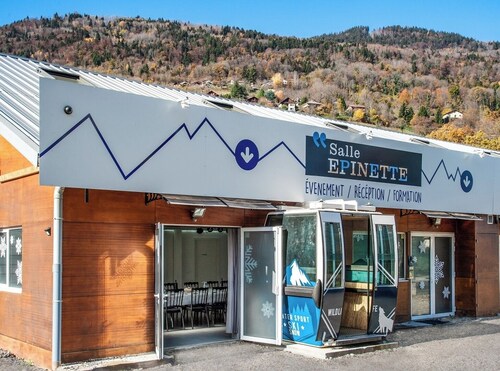 Epinette réception and sleeping facility for 60 p