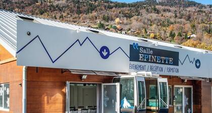 Epinette réception and sleeping facility for 60 p