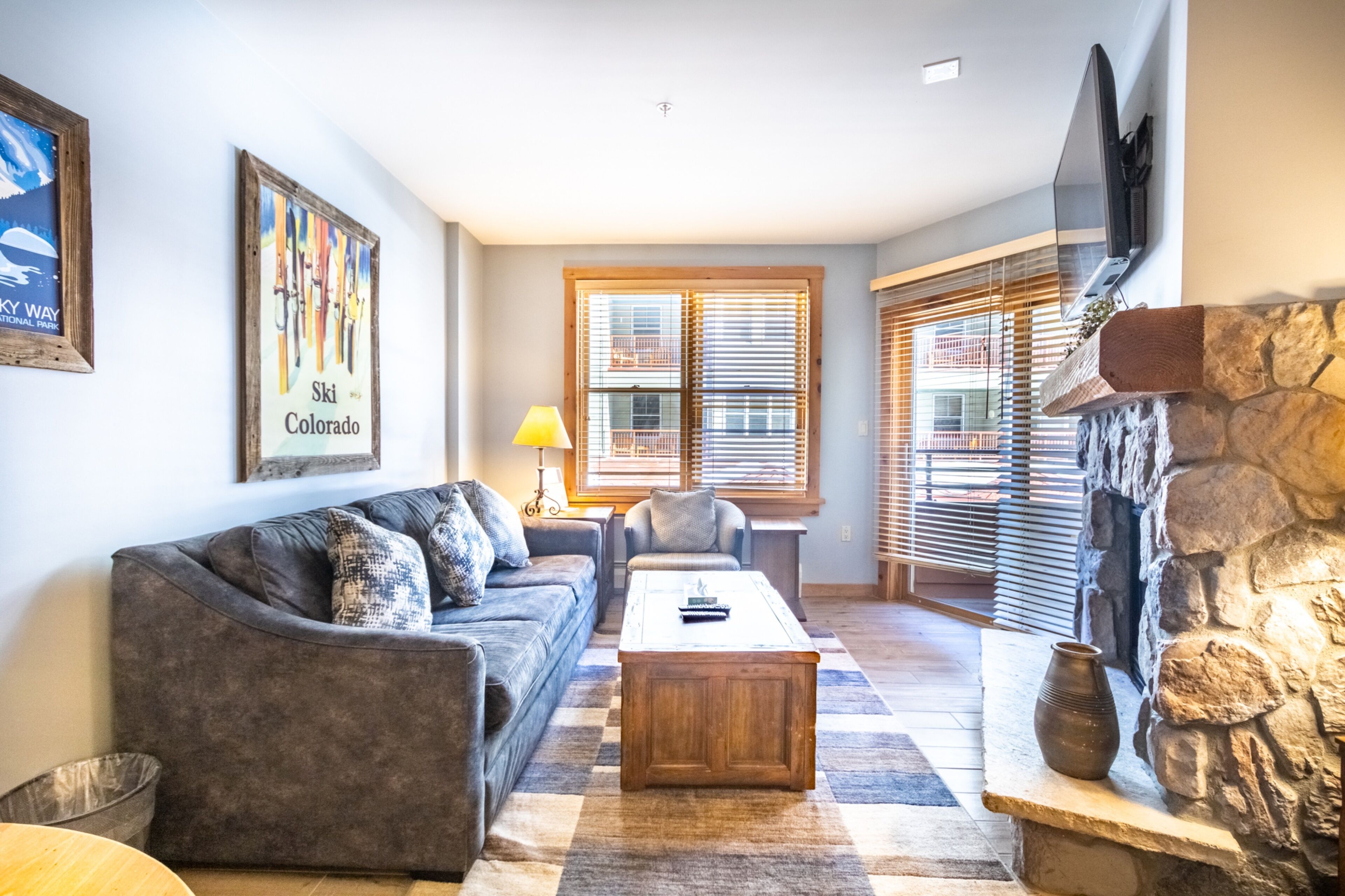 Leilighet, 1 soverom | Oppholdsområde