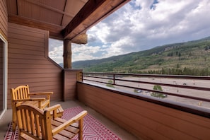 Departamento Deluxe, 2 habitaciones, vista a la montaña | Balcón