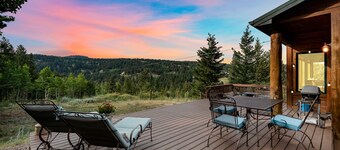 Solar pwd Peaceful Mtn Retreat~fire pit~Ev charger~cornhole~foosball~starlink~AC