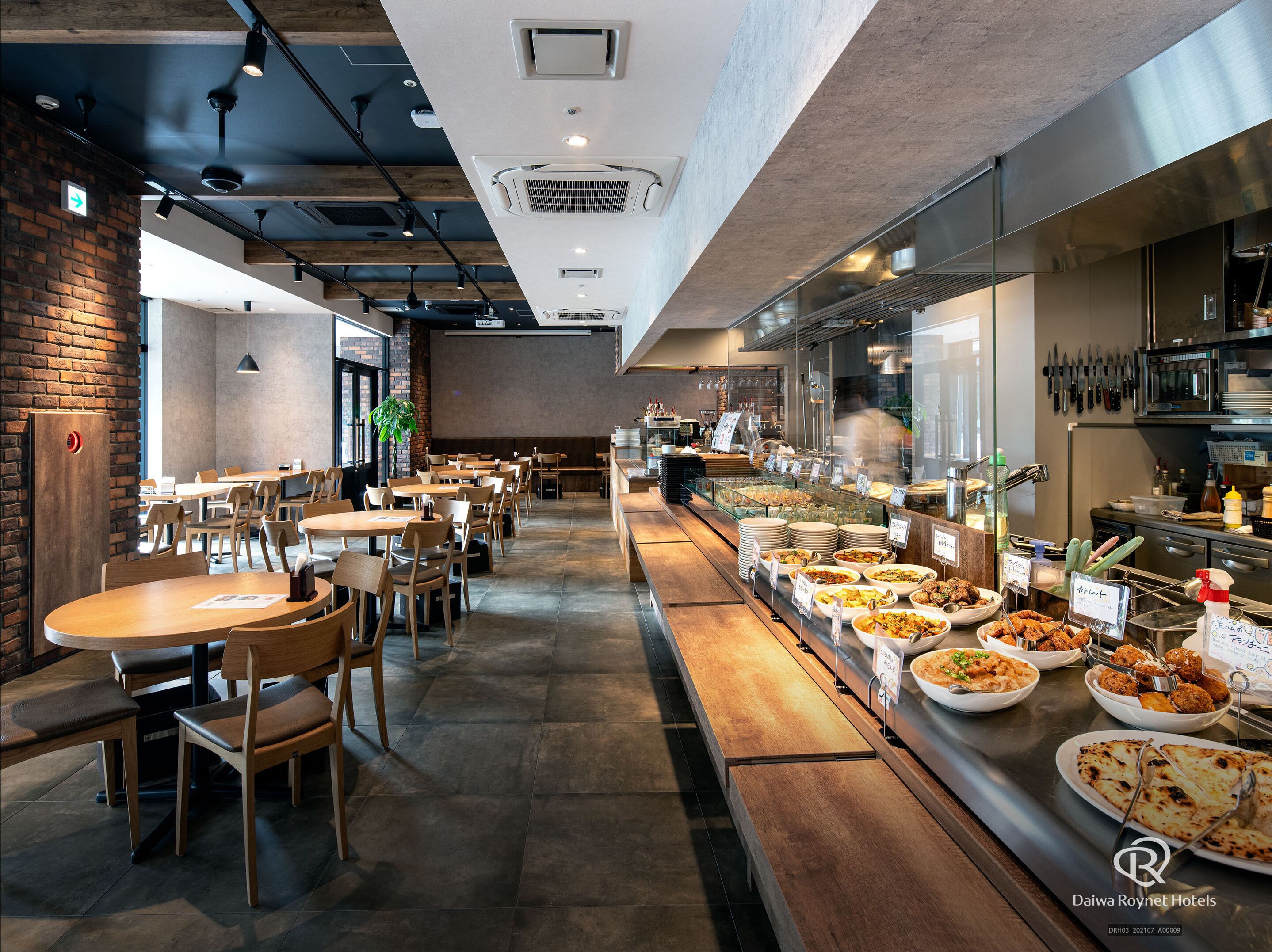 Tägliches Frühstücksbuffet (1980 JPY pro Person)