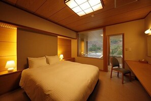 [Annex] Double Room with Open-air Bath, Valley View, Type E, Non Smoking