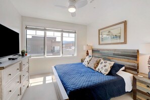 2 quartos, roupas de cama premium, ferros/tábuas de passar roupa