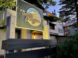 Exterior detail - Slopeside Deluxe 2 Bdrm Condo with Underground Parking! (Sierra Megeve 25) by RedAwning (Mammoth Lakes)