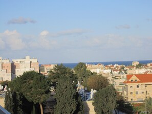 Blick von der Unterkunft