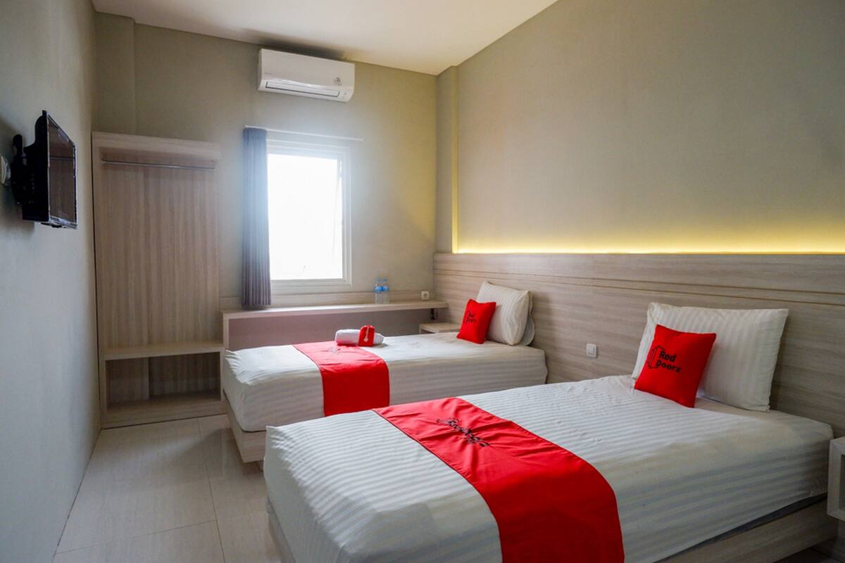 Habitación con 2 camas individuales