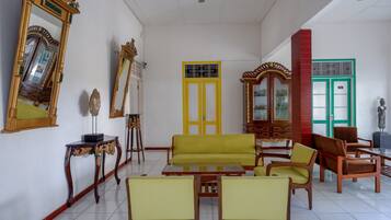 Zona de estar del vestíbulo