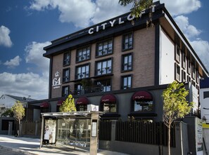 Façade de l’hébergement