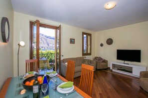 24-inch TV with satellite channels