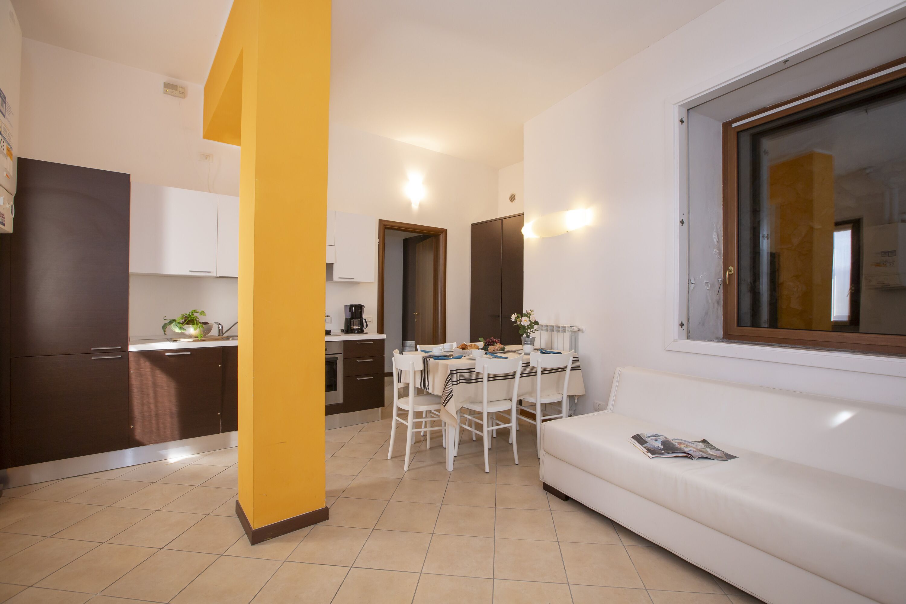 Family Apartment, Multiple Bedrooms, Mountainside (Fontana Del Lago Apt. 7) | Living room | Flat-screen TV