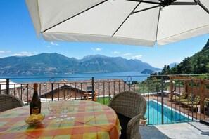 Family Townhome, Multiple Bedrooms, Mountainside (Villa Bianca - Grande) | Outdoor dining - Villa Bianca - Grande (Menaggio)