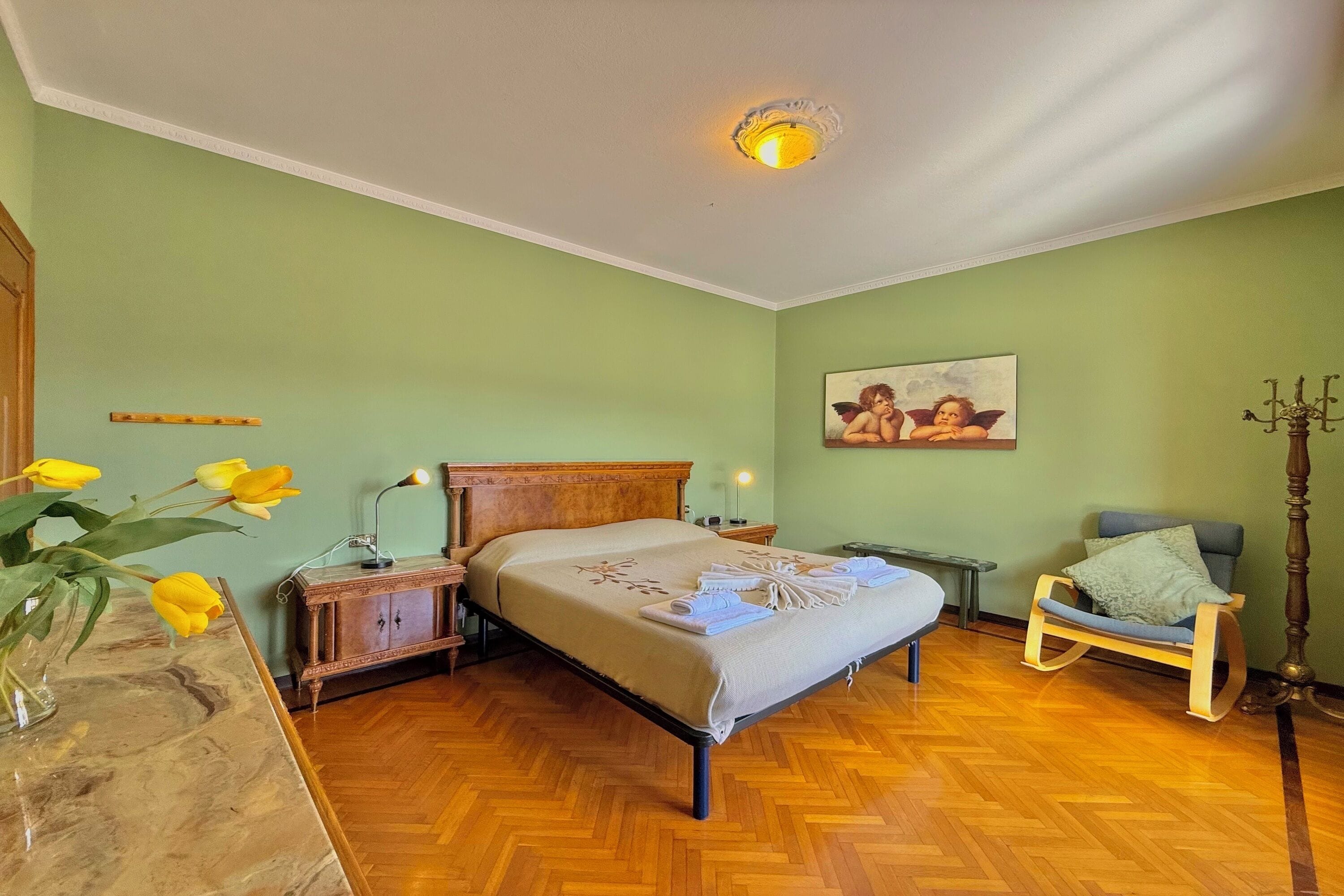 Family Apartment, Multiple Bedrooms, 2 Bathrooms, Mountainside (Isola Vista - Terrazzo) | 3 bedrooms, iron/ironing board, WiFi, bed sheets