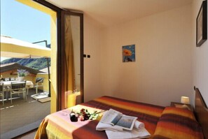 Standard-Apartment, Mehrere Betten, Bergseite (Borgo La Sorgente - Gardenia)