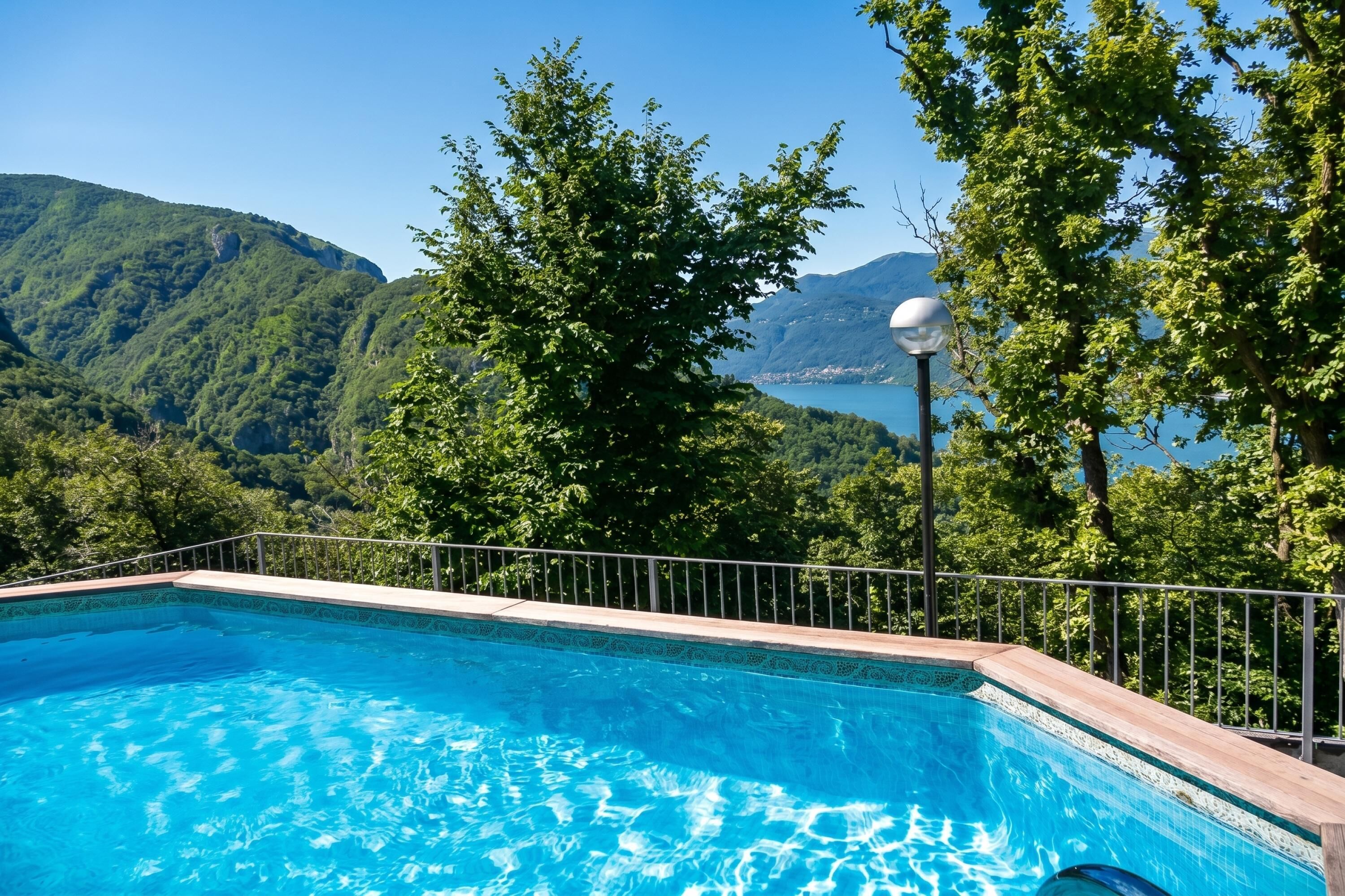 Familienapartment, Mehrere Schlafzimmer, Bergseite (Alto Perledo Terrazzo) | Pool | Außenpool (je nach Saison geöffnet)
