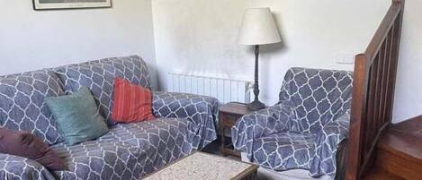 Télévision, cheminée