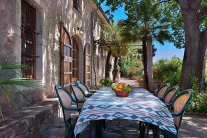 Outdoor dining - Hort Den Gelos (Pollensa / Pollença)