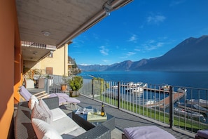 Family Apartment, Multiple Bedrooms, Lakeside (Argegno Fronte Lago) | Terrace/patio - Argegno Fronte Lago (Argegno)