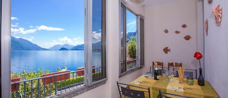 Appartamento familiare, 2 camere da letto, lato lago (Nobiallo Fronte Lago) | Ristoranti